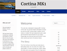 Tablet Screenshot of cortina-mk1.com